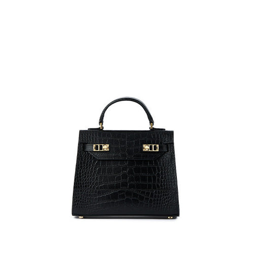 Kim Croco 9" - Black
