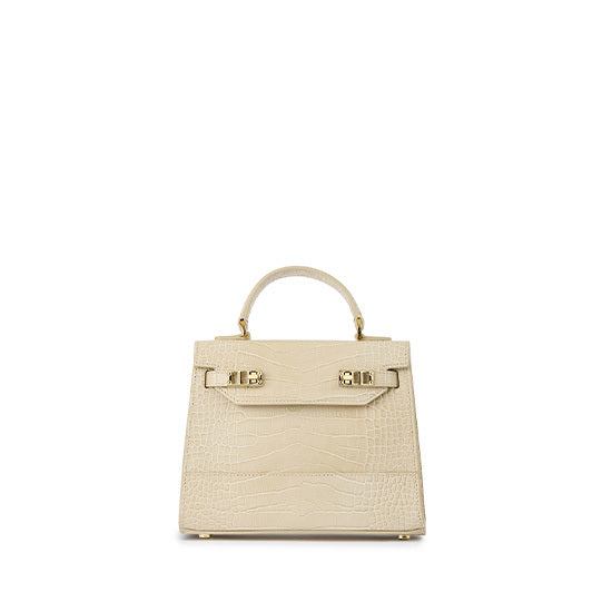 Kim Croco 9" - Cream