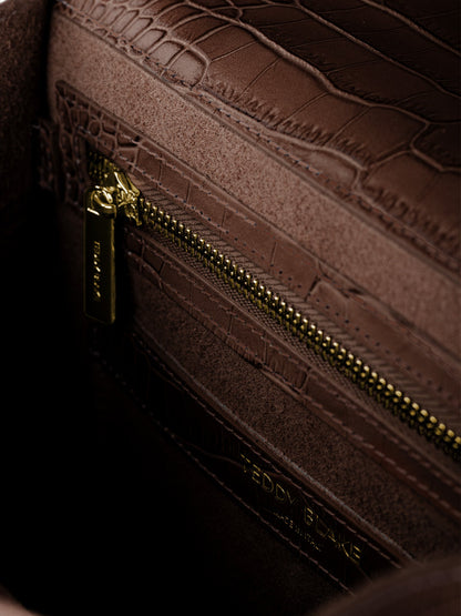 Ava Croco  11" - Dark Brown